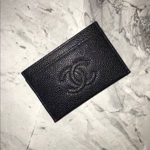 CHANEL CAVIAR CARD HOLDER